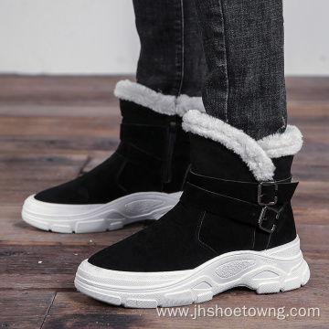 Men's Winter Warm Casual Shoes Ankle Snow Boots